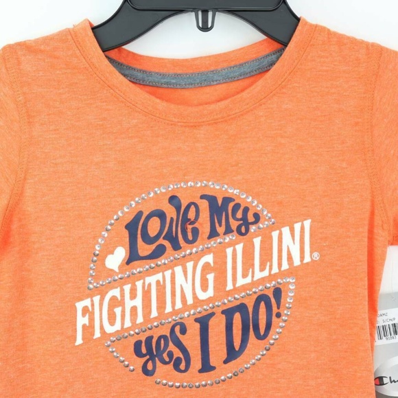 Fighting Illini Illinois Football NCAA Kids T-Shir - Picture 4 of 8